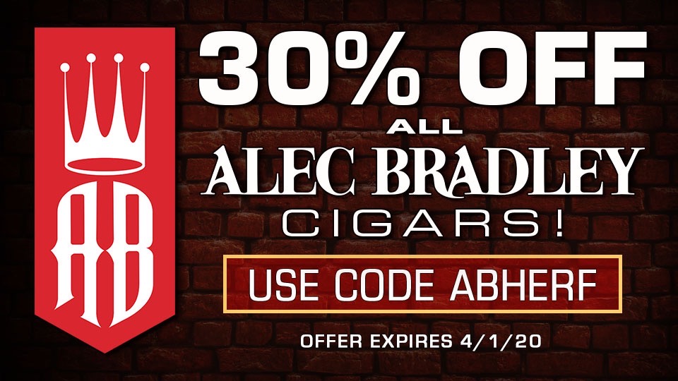 30% off Alec Bradley